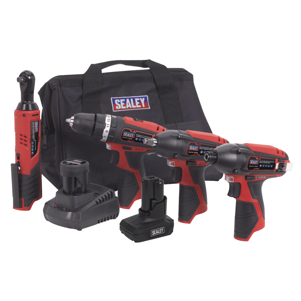 Sealey CP1200 4 Tool Combo Kit Model No-CP1200COMBO