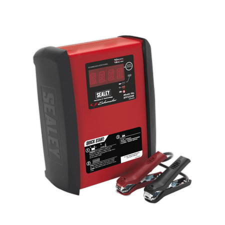 Sealey Intelligent Speed Charge Battery Charger 12V 15A/24V 10A Model No-SPI1224S