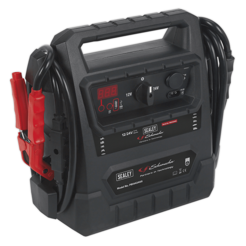 Sealey RoadStart, Emergency Jump Starter 12/24V 4600 Peak Amps - DEKRA Approved Model No-PBI4424GS