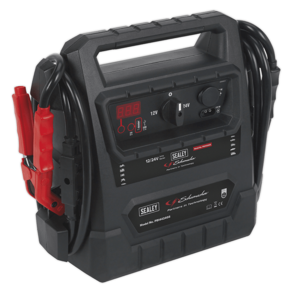 Sealey RoadStart, Emergency Jump Starter 12/24V 4600 Peak Amps - DEKRA Approved Model No-PBI4424GS