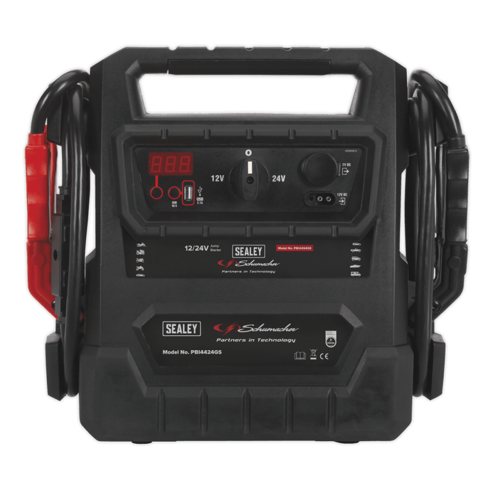Sealey RoadStart, Emergency Jump Starter 12/24V 4600 Peak Amps - DEKRA Approved Model No-PBI4424GS