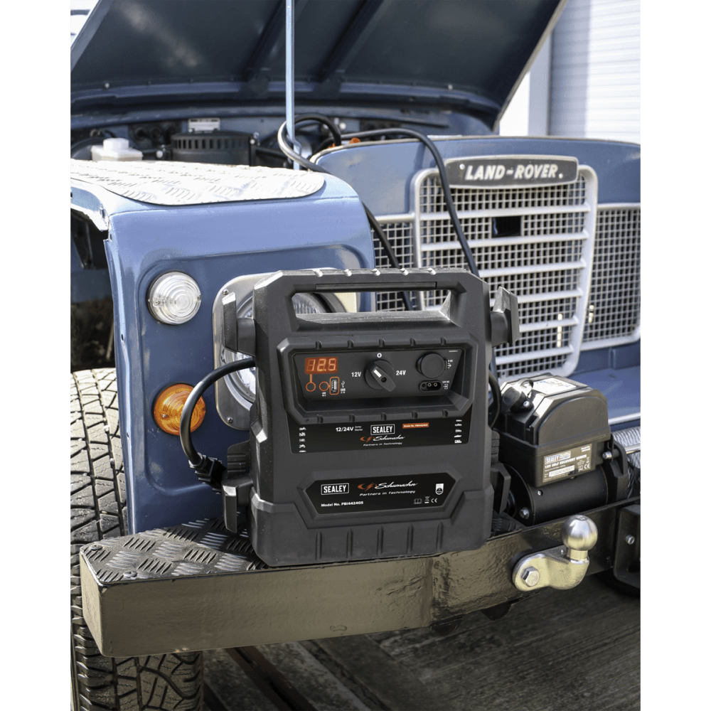 Sealey RoadStart, Emergency Jump Starter 12/24V 4600 Peak Amps - DEKRA Approved Model No-PBI4424GS