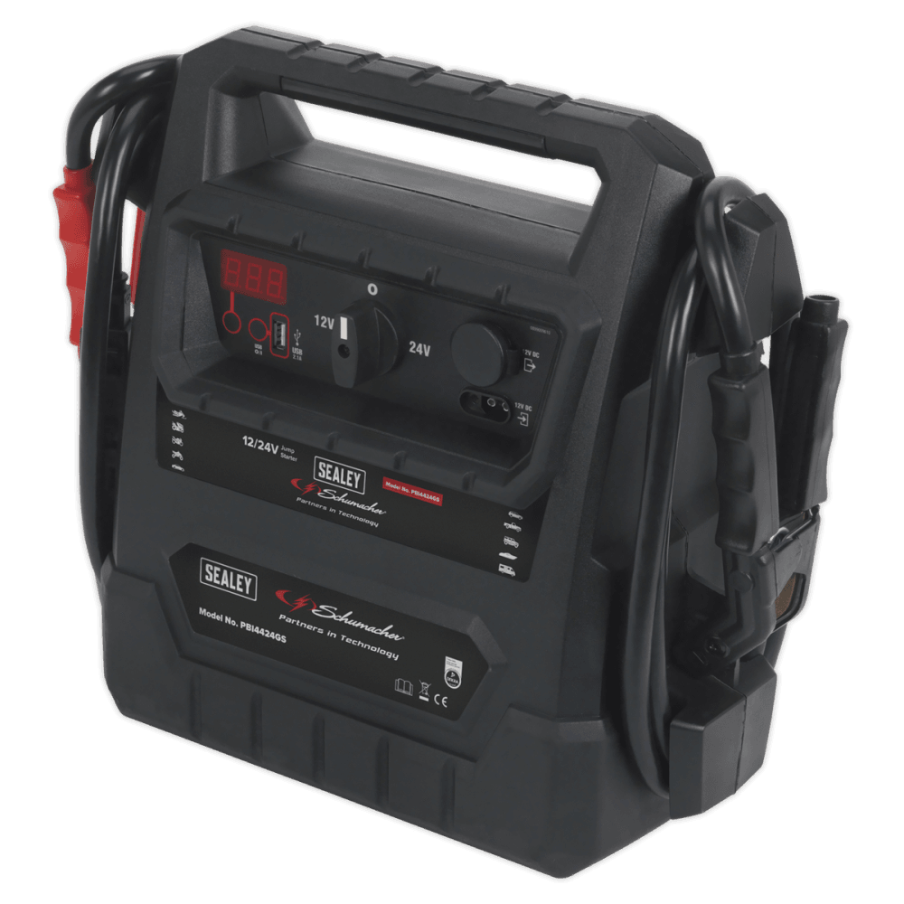 Sealey RoadStart, Emergency Jump Starter 12/24V 4600 Peak Amps - DEKRA Approved Model No-PBI4424GS