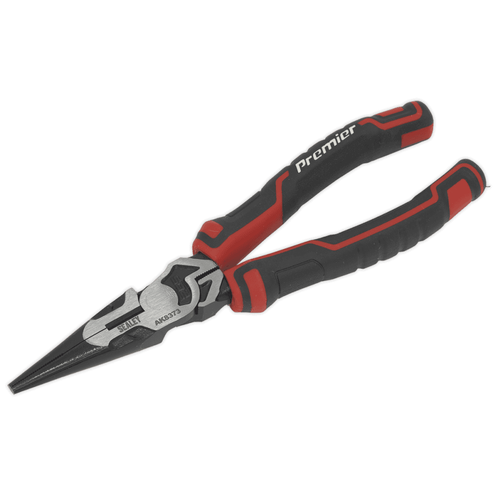 Sealey Long Nose Pliers High Leverage 200mm Model No-AK8373