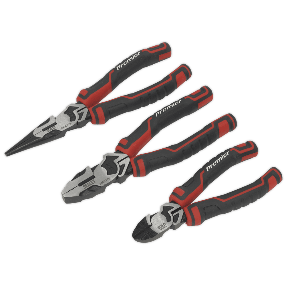 Sealey Pliers Set High Leverage 3pc Model No-AK8376