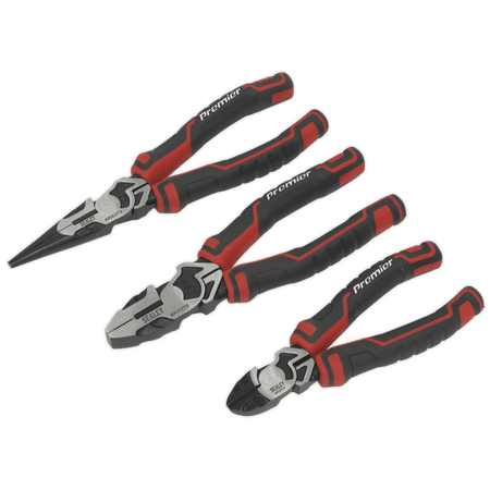 Sealey Pliers Set High Leverage 3pc Model No-AK8376