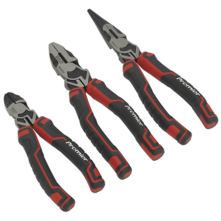 Sealey Pliers Set High Leverage 3pc Model No-AK8376