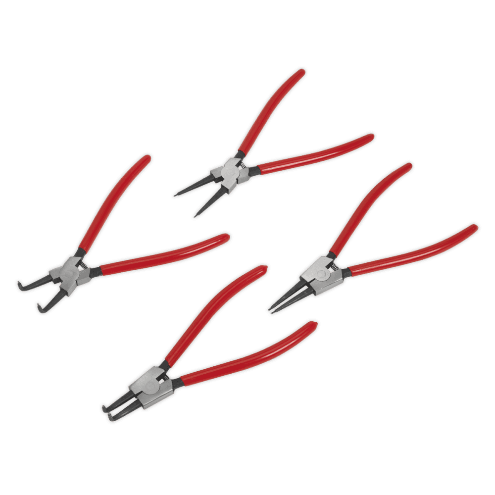 Sealey Internal/External Circlip Pliers Set 4pc 230mm Model No-AK8456