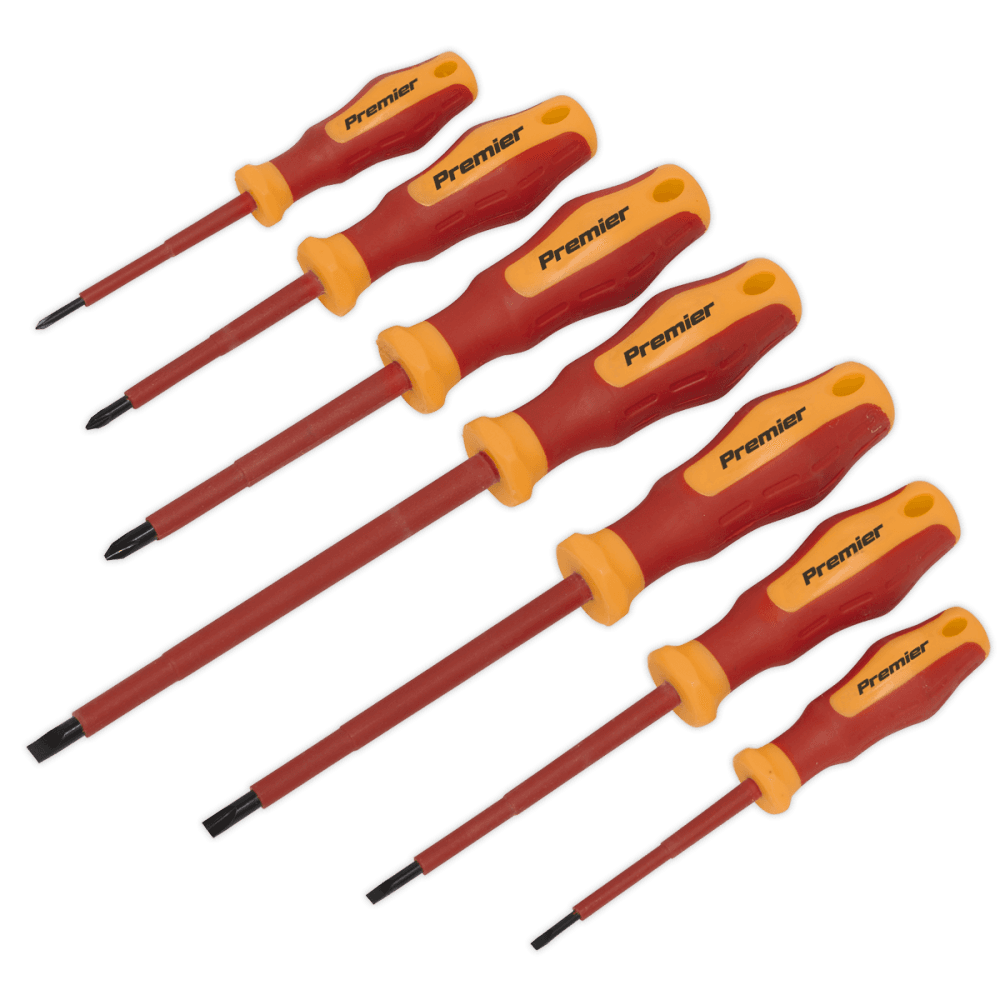 Sealey Screwdriver Set 7pc VDE Approved Model No-AK6125