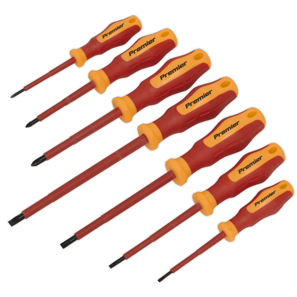 Sealey Screwdriver Set 7pc VDE Approved Model No-AK6125
