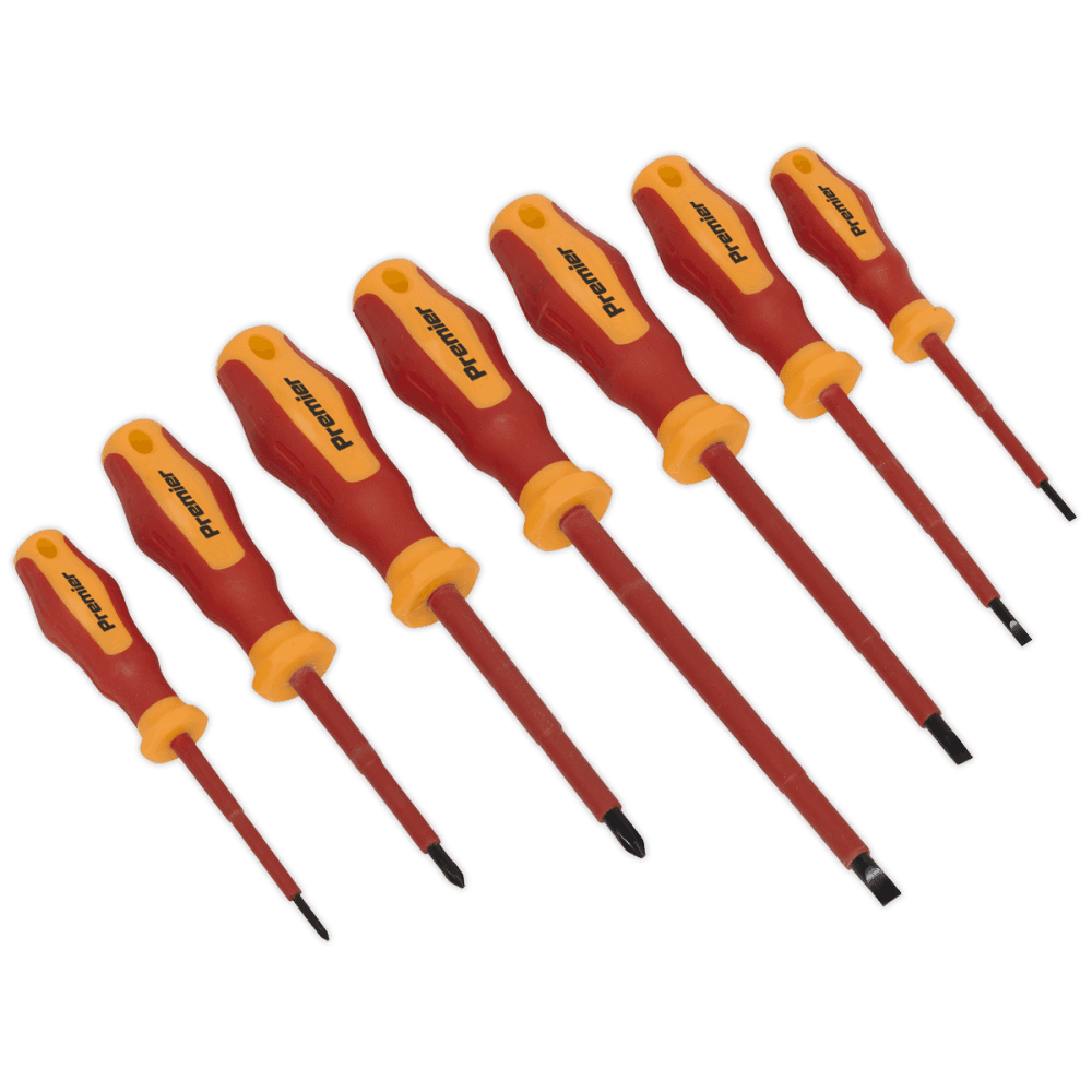 Sealey Screwdriver Set 7pc VDE Approved Model No-AK6125