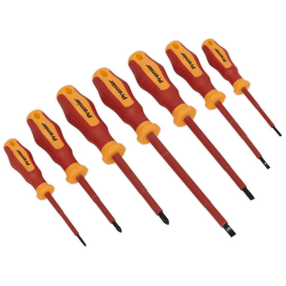 Sealey Screwdriver Set 7pc VDE Approved Model No-AK6125