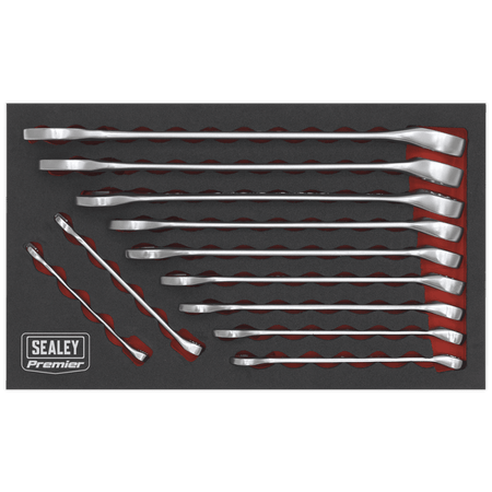 Sealey Combination Spanner Set 11pc Imperial Model No-AK63254