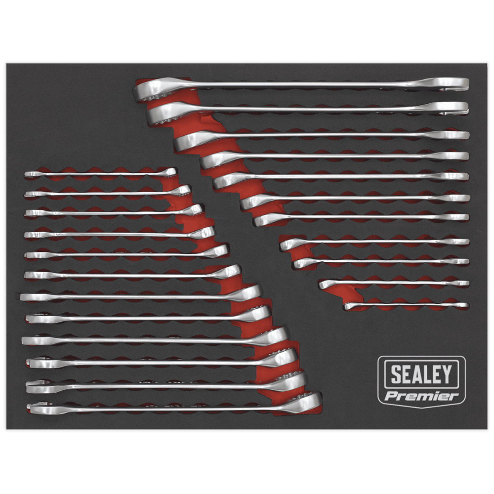 Sealey Combination Spanner Set 23pc Metric/Imperial Model No-AK63256