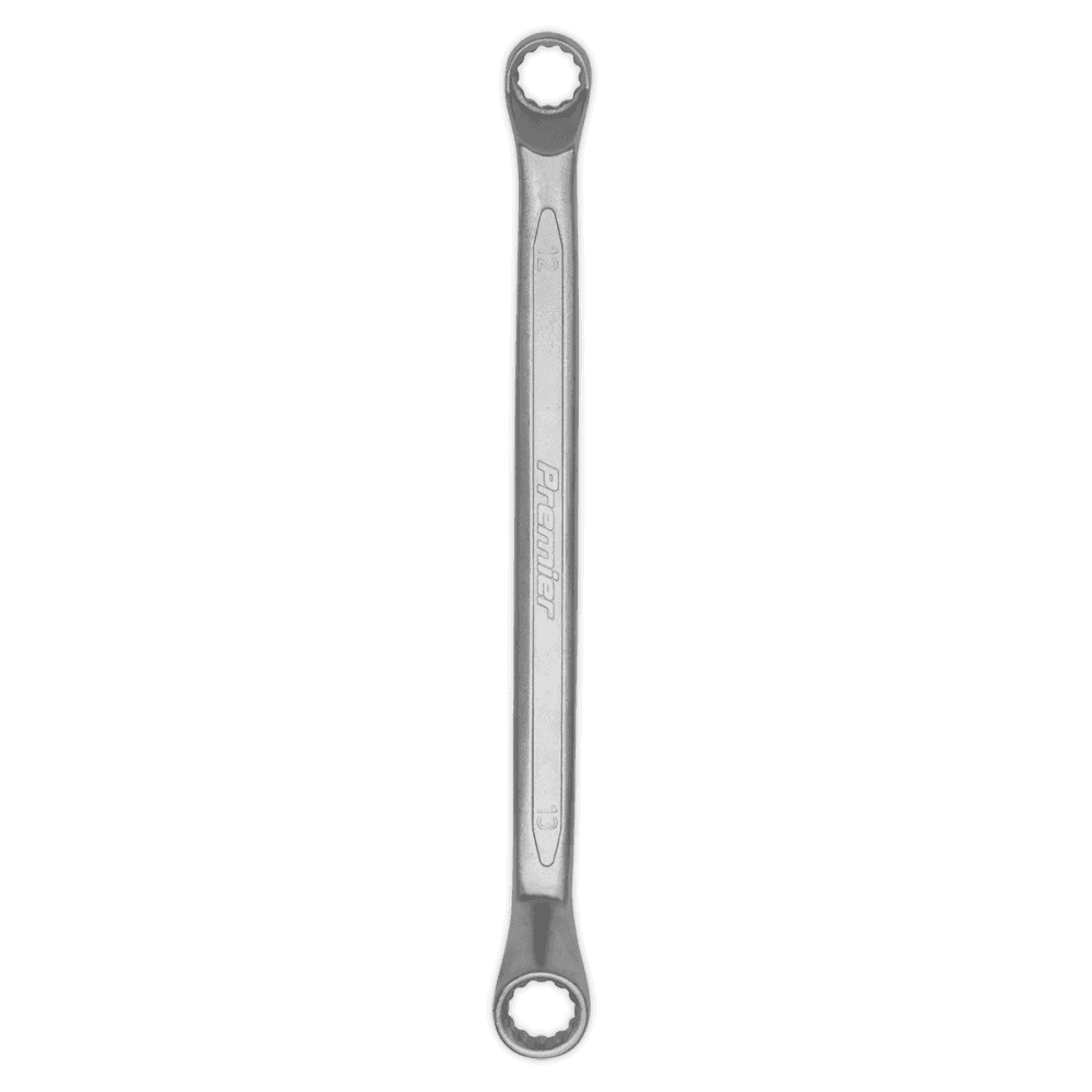 Sealey Offset Double End Ring Spanner Set 8pc Metric Model No-AK63257