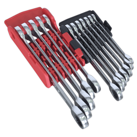Sealey Premier Platinum Combination Ratchet Spanner Set 12pc Model No-AK63922