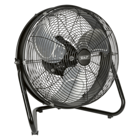 Sealey 18" Industrial High Velocity Floor Fan with Internal Oscillation 230V Model No-HVF18IS