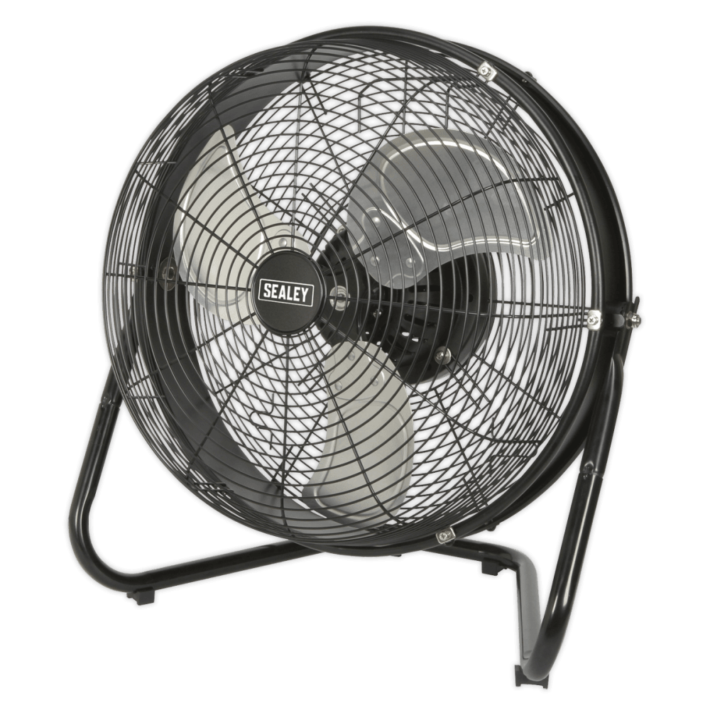 Sealey 18" Industrial High Velocity Floor Fan with Internal Oscillation 230V Model No-HVF18IS