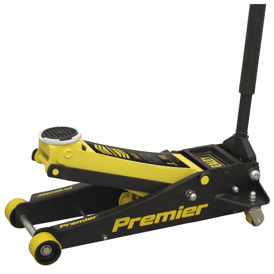 Sealey Trolley Jack 3tonne ROCKET LIFT Yellow Model No-3040AY