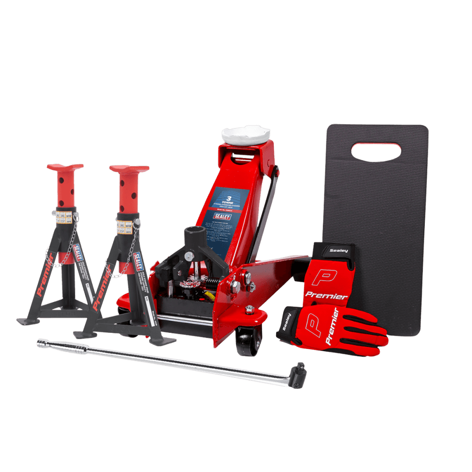 Sealey Trolley Jack 3tonne Combo Model No-3290CXCOMBO