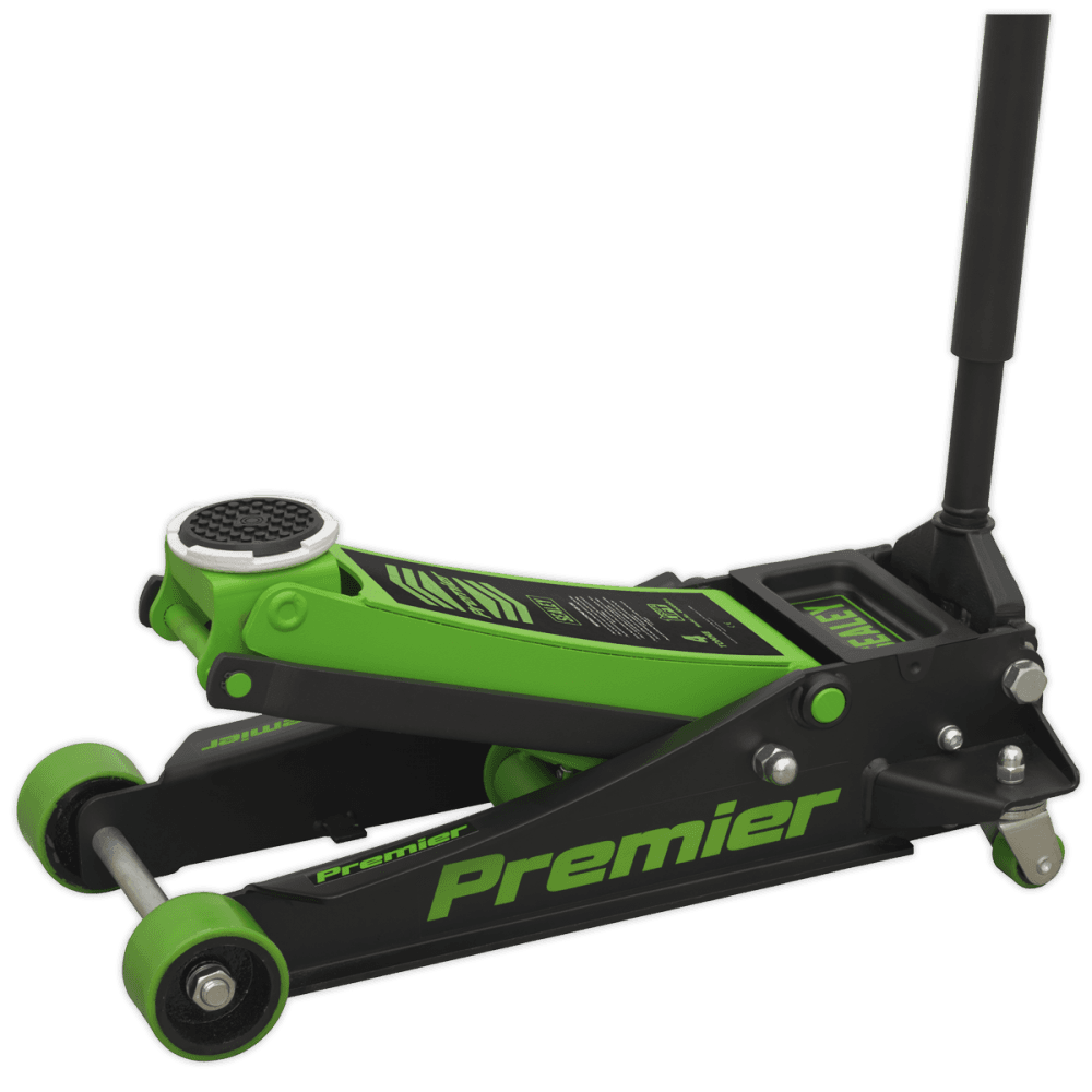 Sealey Trolley Jack 4tonne ROCKET LIFT Green Model No-4040AG