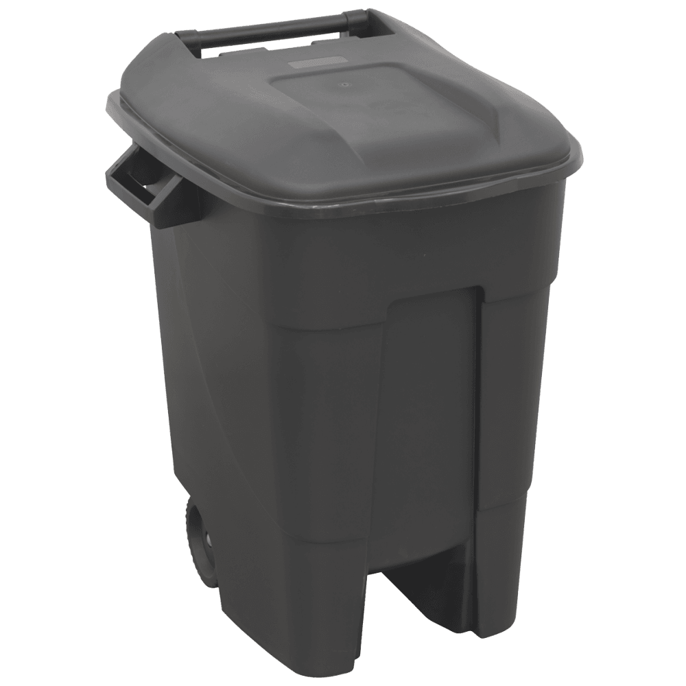 Sealey Refuse/Wheelie Bin 100L - Black Model No-BM100