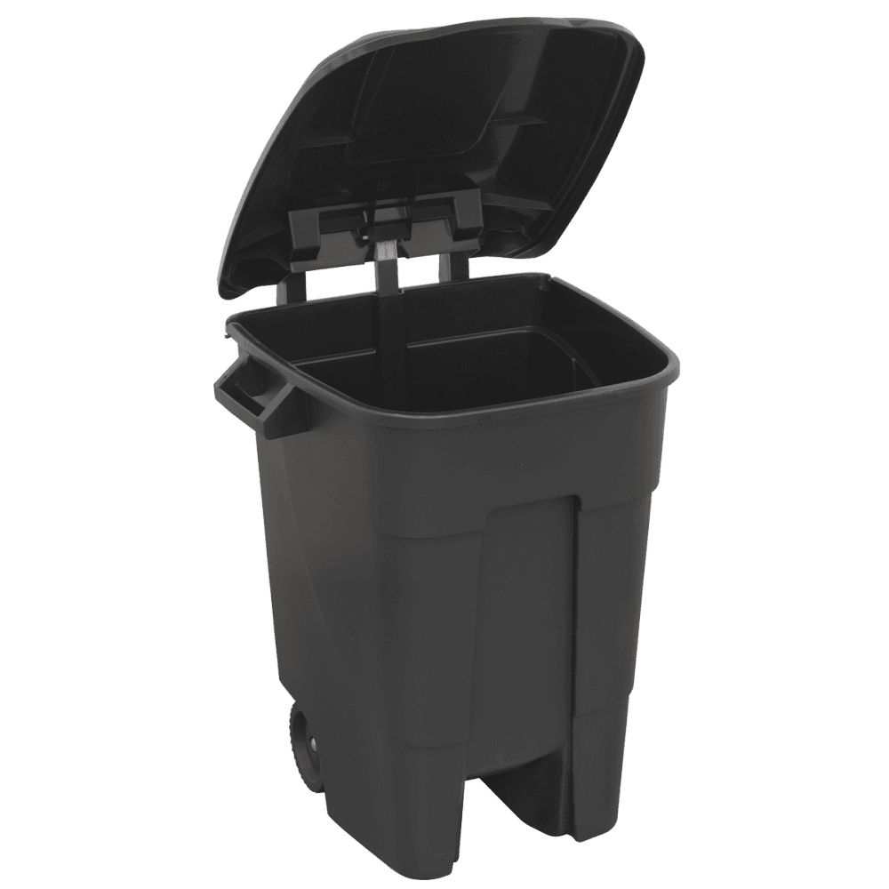 Sealey Refuse/Wheelie Bin 100L - Black Model No-BM100