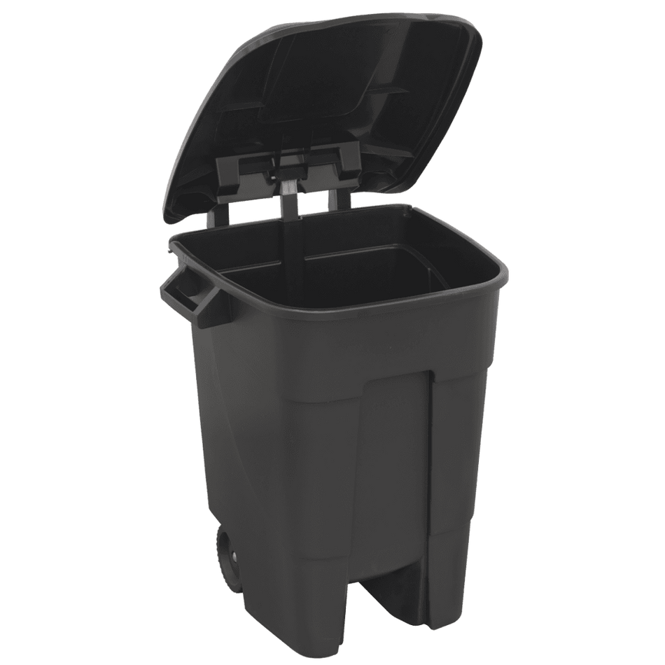 Sealey Refuse/Wheelie Bin 100ltr - Black Model No-BM100