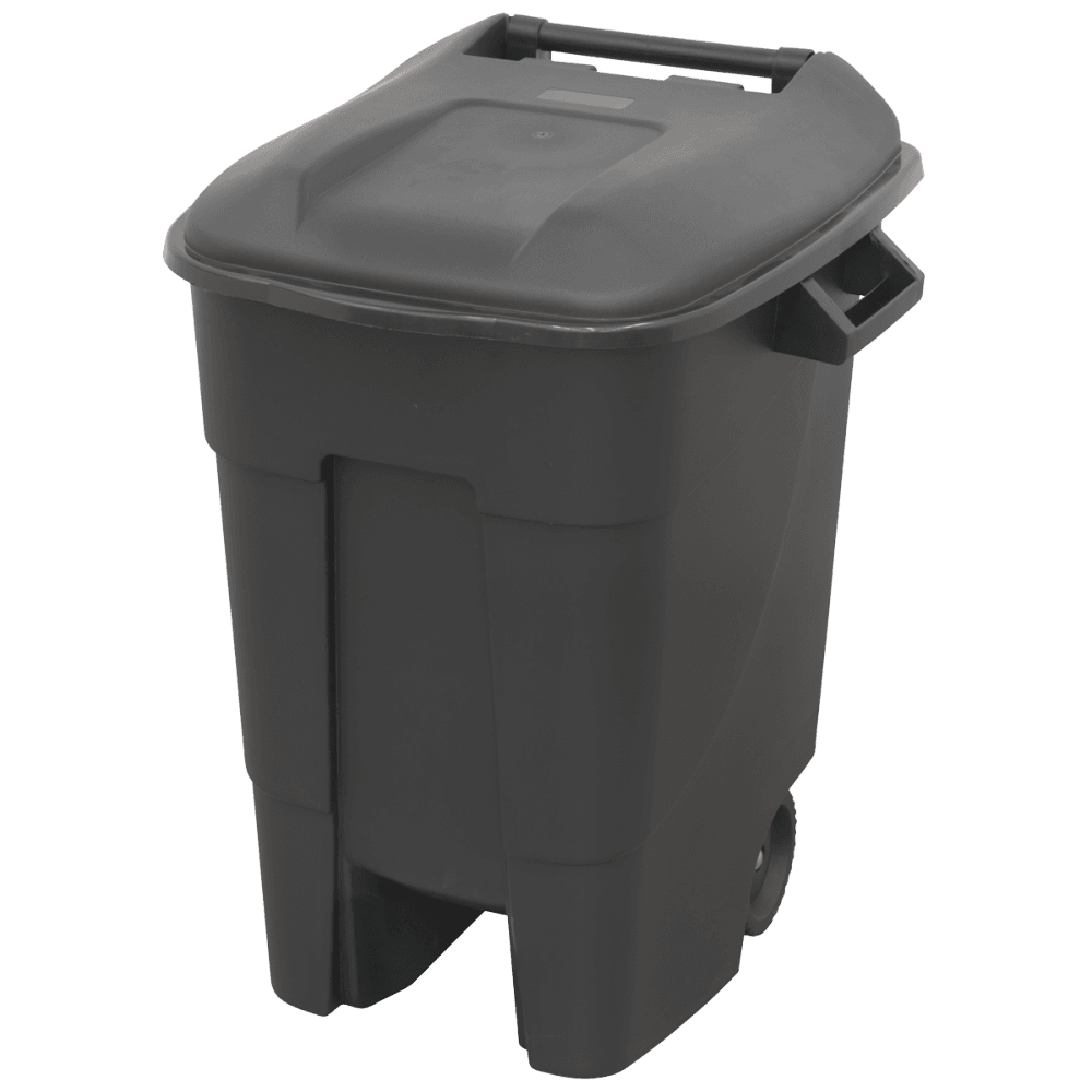 Sealey Refuse/Wheelie Bin 100L - Black Model No-BM100