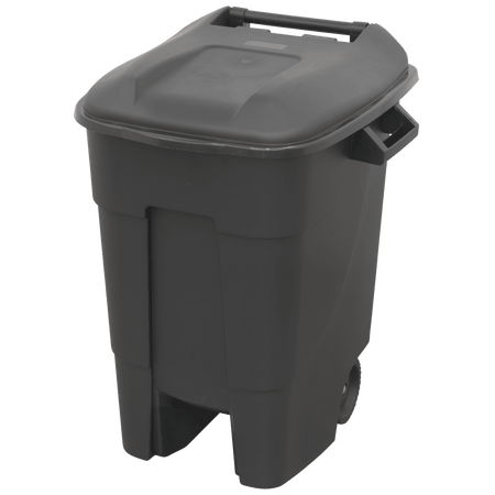Sealey Refuse/Wheelie Bin 100L - Black Model No-BM100