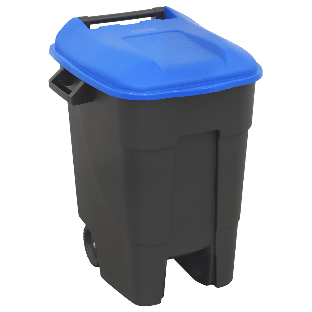 Sealey Refuse/Wheelie Bin 100L - Blue Model No-BM100B