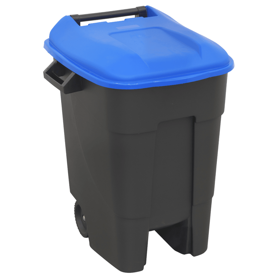 Sealey Refuse/Wheelie Bin 100ltr - Blue Model No-BM100B