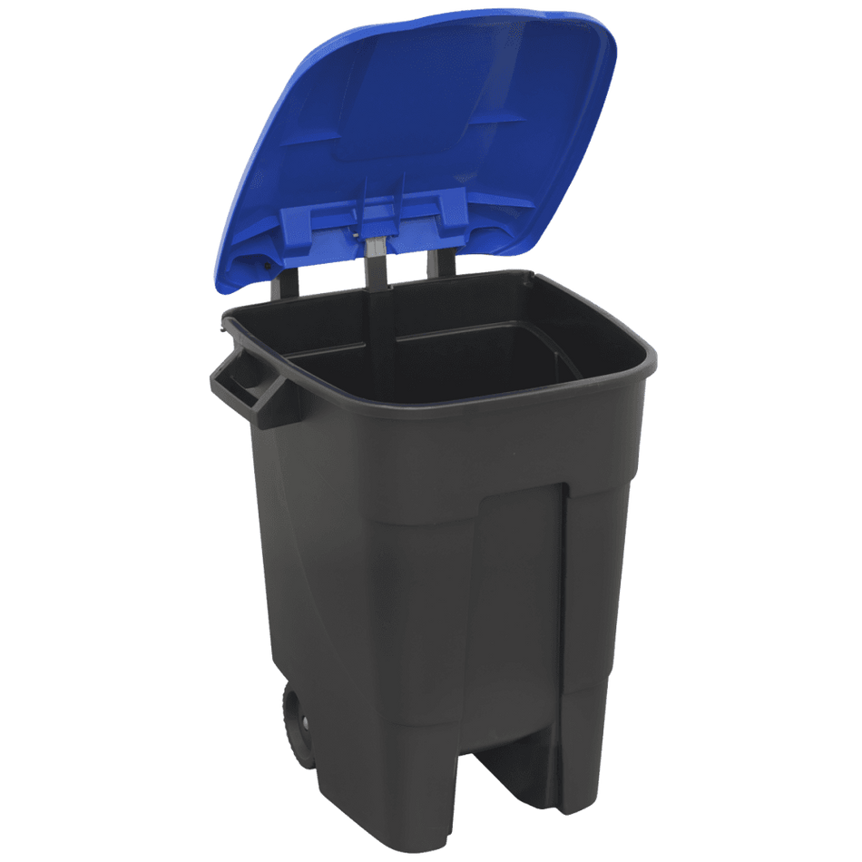 Sealey Refuse/Wheelie Bin 100ltr - Blue Model No-BM100B