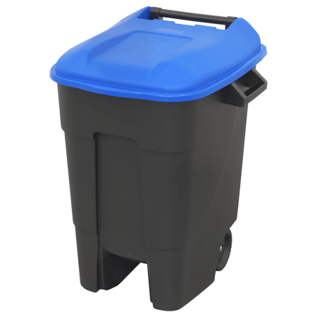 Sealey Refuse/Wheelie Bin 100L - Blue Model No-BM100B