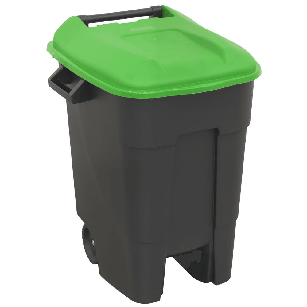 Sealey Refuse/Wheelie Bin 100L - Green Model No-BM100G