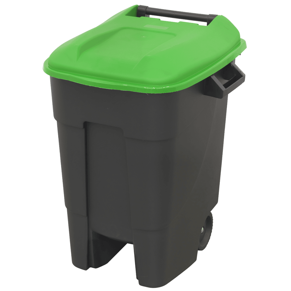 Sealey Refuse/Wheelie Bin 100L - Green Model No-BM100G