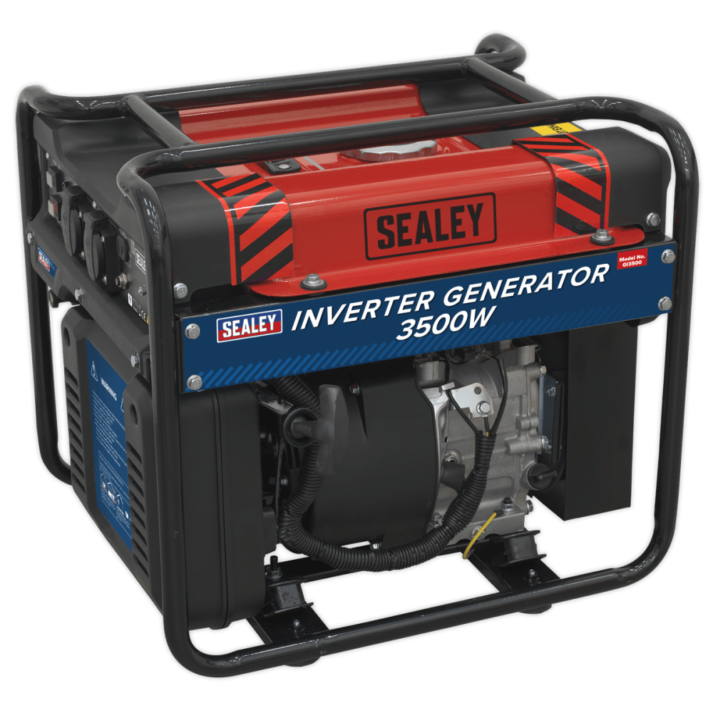 Sealey Inverter Generator 3500W 230V 4-Stroke Engine Model No-GI3500