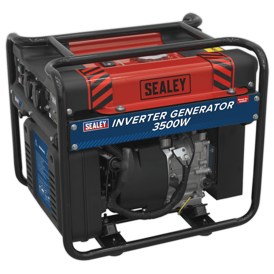 Sealey Inverter Generator 3500W 230V 4-Stroke Engine Model No-GI3500
