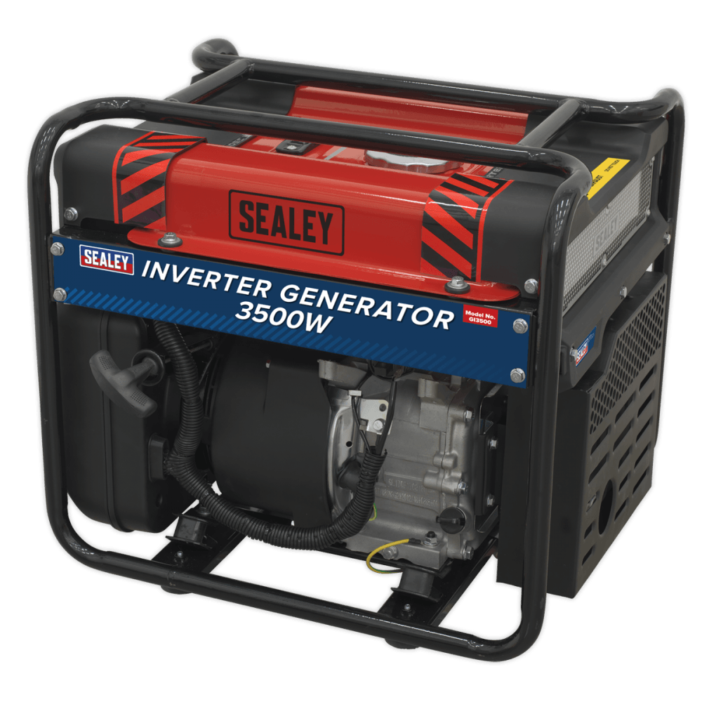 Sealey Inverter Generator 3500W 230V 4-Stroke Engine Model No-GI3500