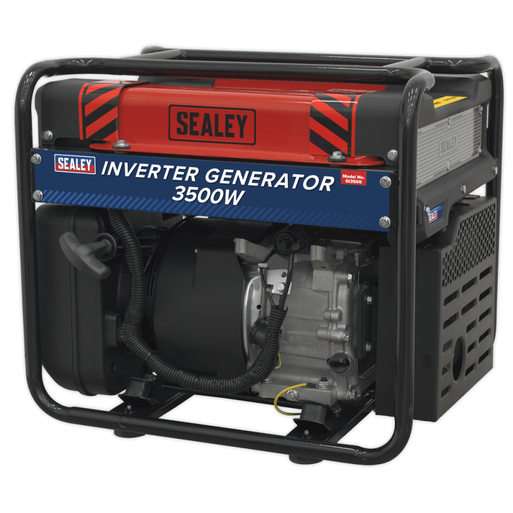 Sealey Inverter Generator 3500W 230V 4-Stroke Engine Model No-GI3500