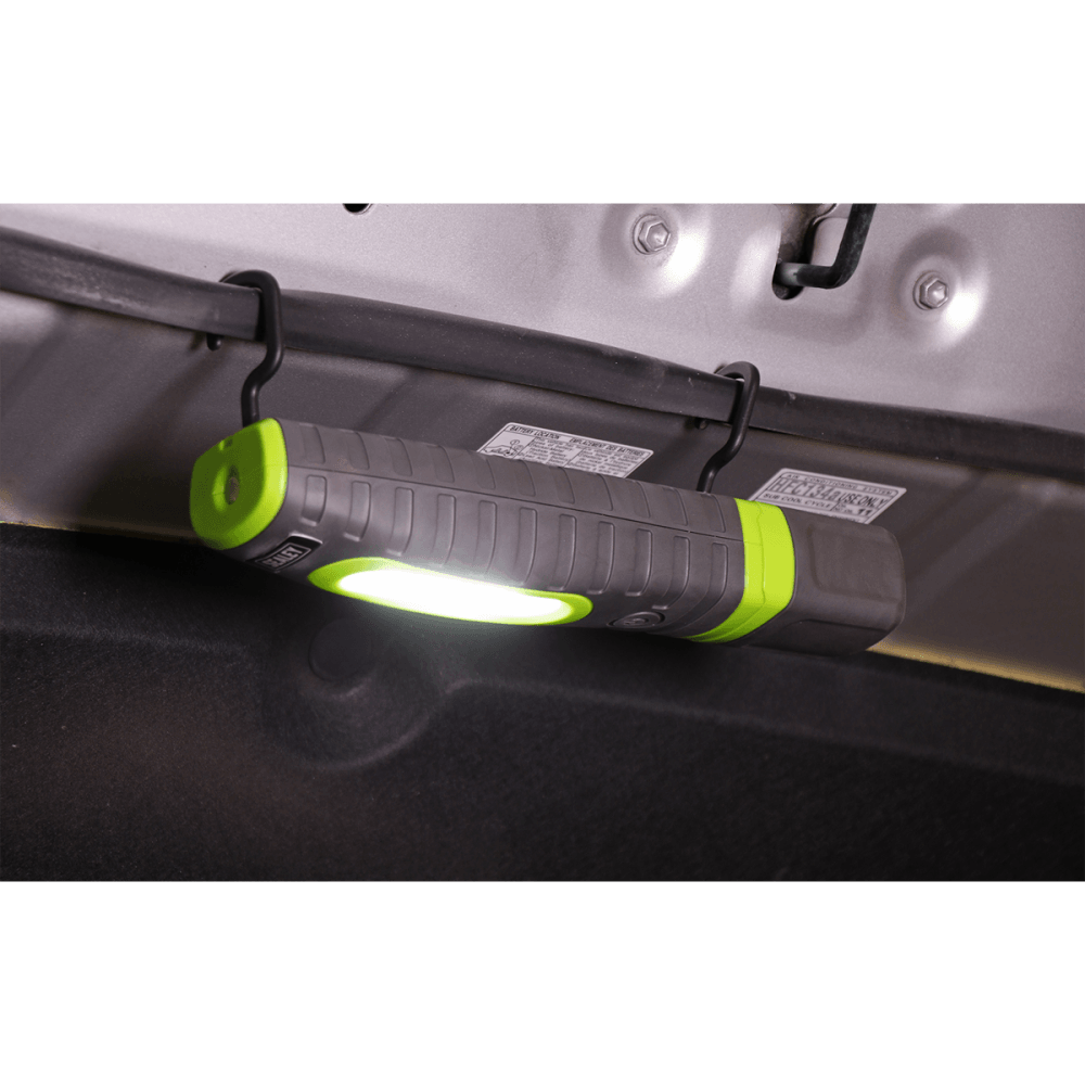 Sealey Rechargeable 360Â¶ Inspection Lamp 24 SMD LED + 3W LED Green 2 x Lithium-ion Model No-LED3606G