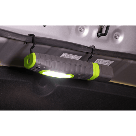 Sealey Rechargeable 360Â¶ Inspection Lamp 24 SMD LED + 3W LED Green 2 x Lithium-ion Model No-LED3606G
