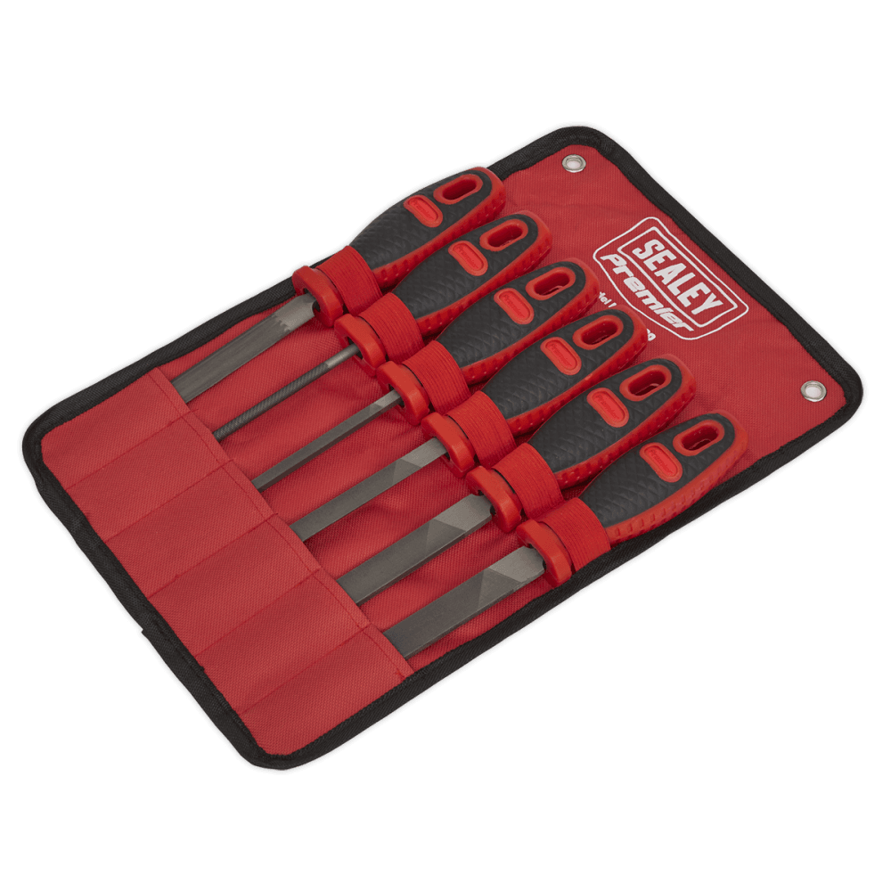 Sealey Engineer's File Set 6pc 150mm Model No-AK580