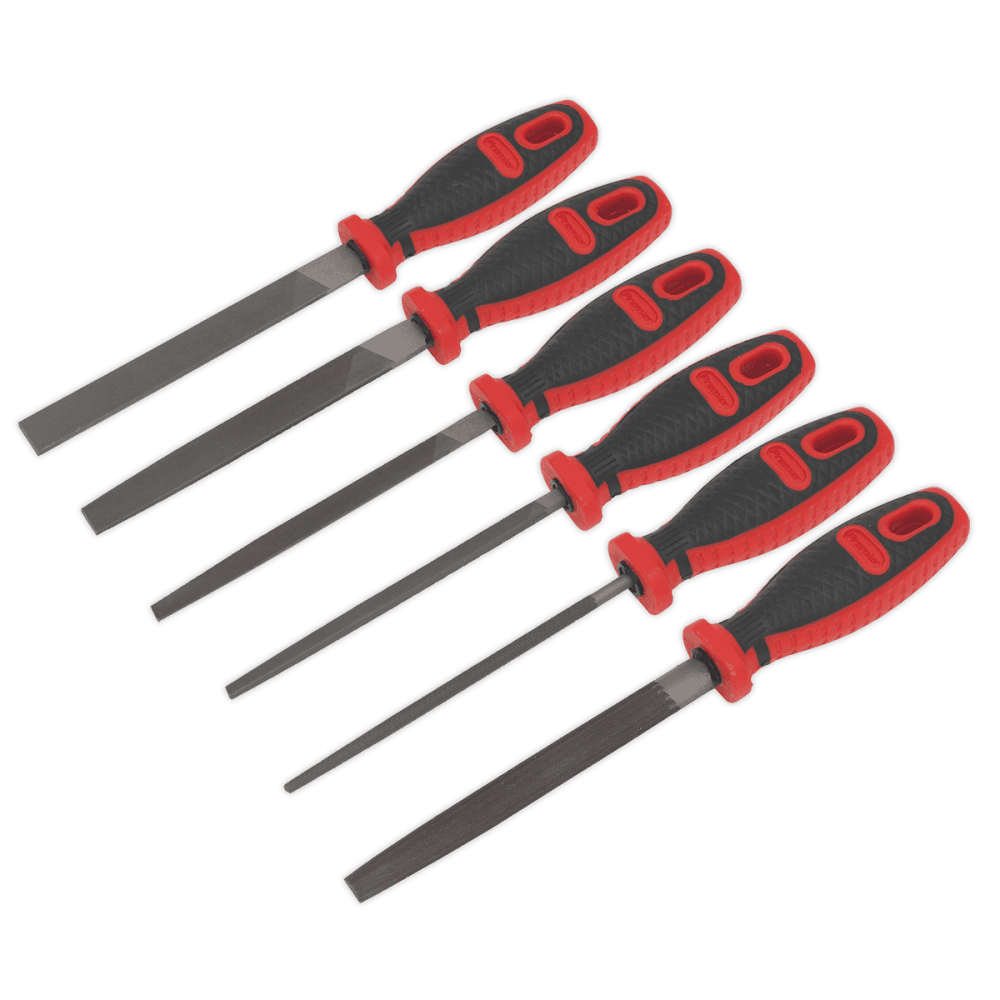 Sealey Engineer's File Set 6pc 150mm Model No-AK580