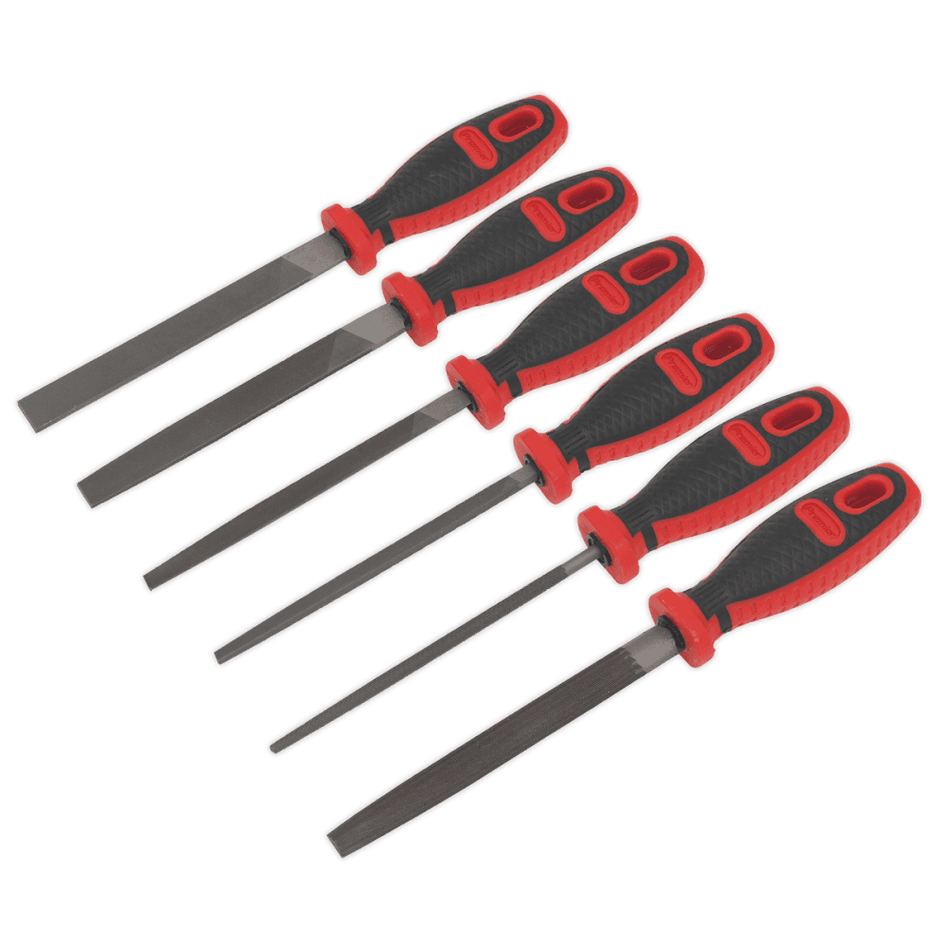 Sealey Engineer's File Set 6pc 150mm Model No-AK580