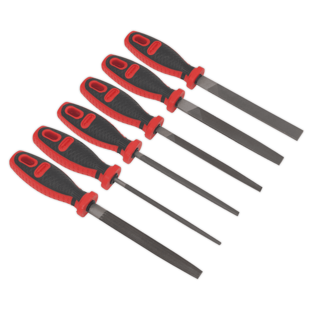 Sealey Engineer's File Set 6pc 150mm Model No-AK580