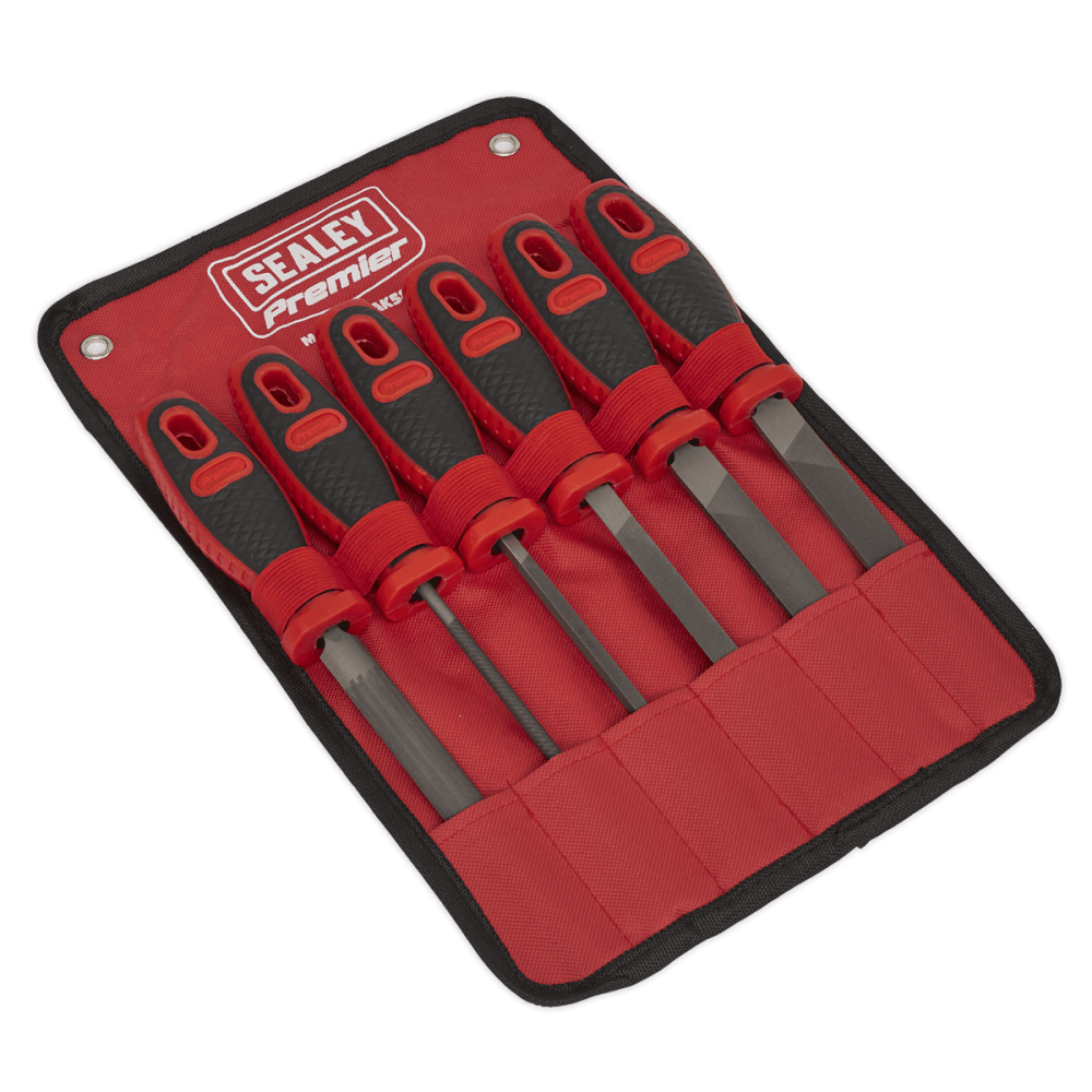 Sealey Engineer's File Set 6pc 150mm Model No-AK580