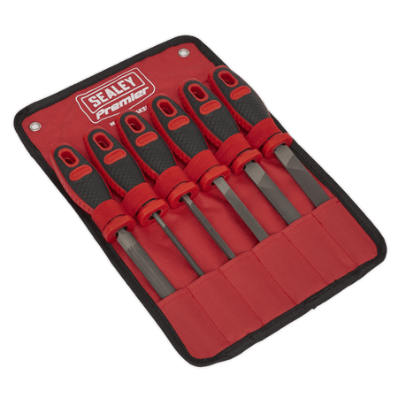 Sealey Engineer's File Set 6pc 150mm Model No-AK580