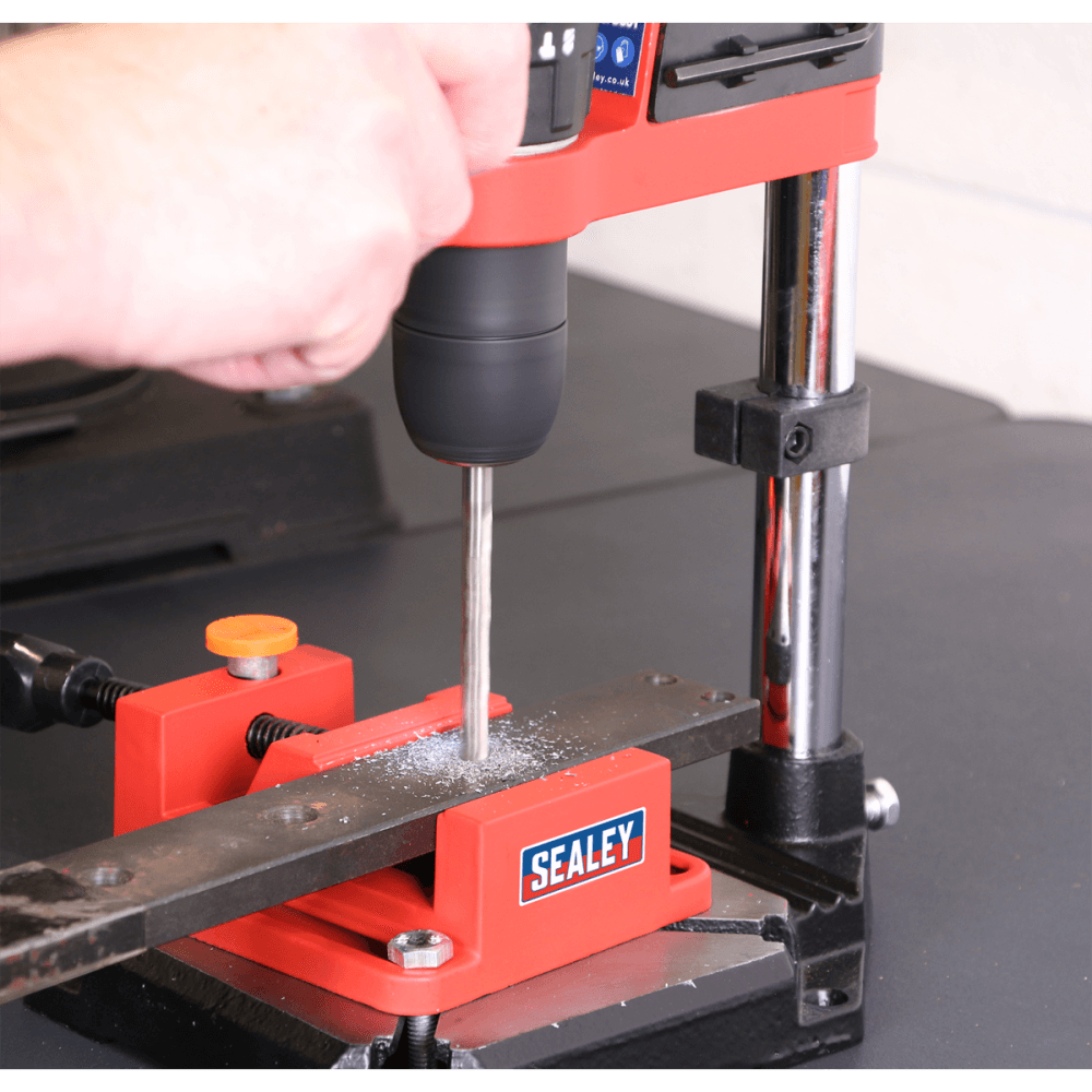 Sealey Drill Stand with Cast Iron Base 500mm & 65mm Vice Model No-DS01