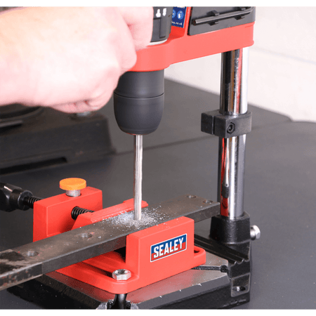 Sealey Drill Stand with Cast Iron Base 500mm & 65mm Vice Model No-DS01